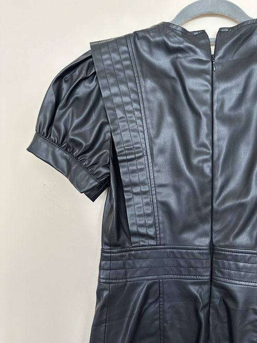 Платье Zara, эко кожа