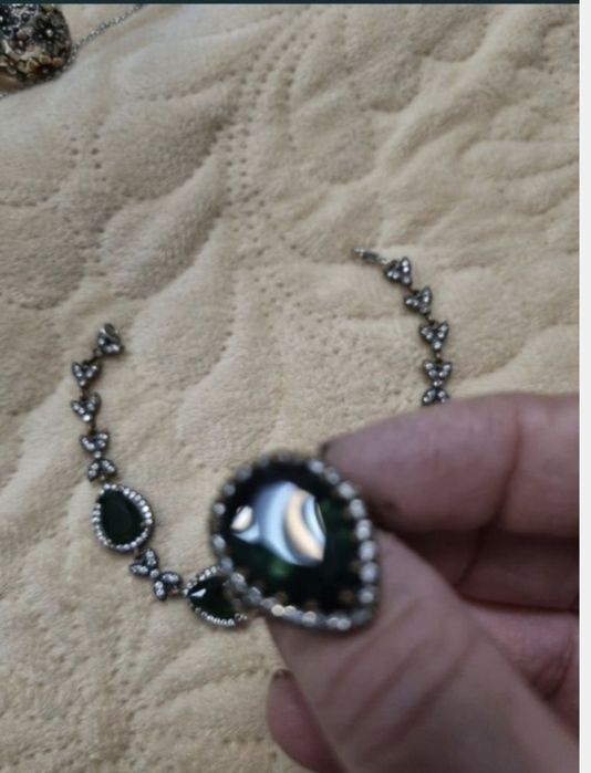 Set argint masiv 925 dama, 4 piese