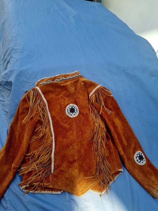 Jagheta geaca piele moto choper