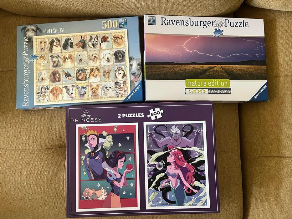 Пъзели Ravensburger, Trefl, Eurographics, Cherry Pazzi