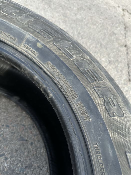 Летняя Bridgestone 265/60/18