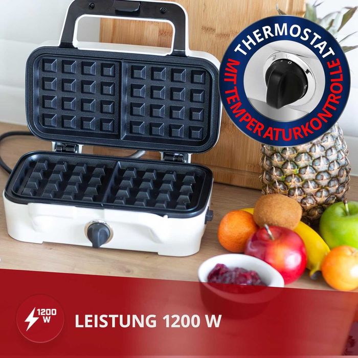 Уред за сандвичи 3 в 1 MPM MOP-33M 1200W Гофретник Сандвич мейкър