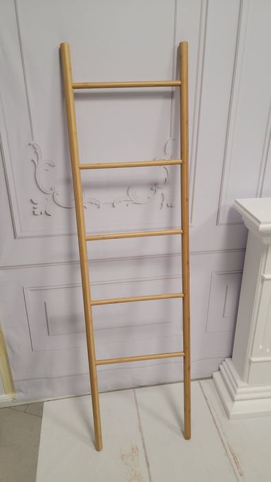 Scară de lemn de decor/uscător de rufe