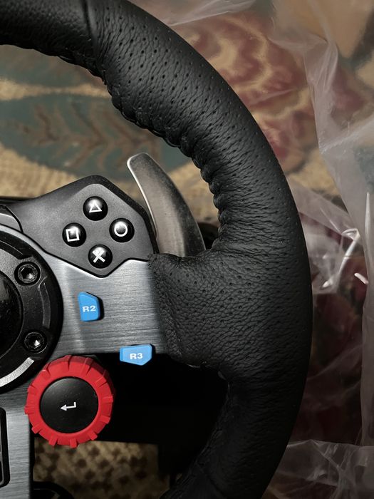 Volan Gaming PlayStation + Schimbător + Pedale | Stare IMPECABILĂ + GARANȚIE