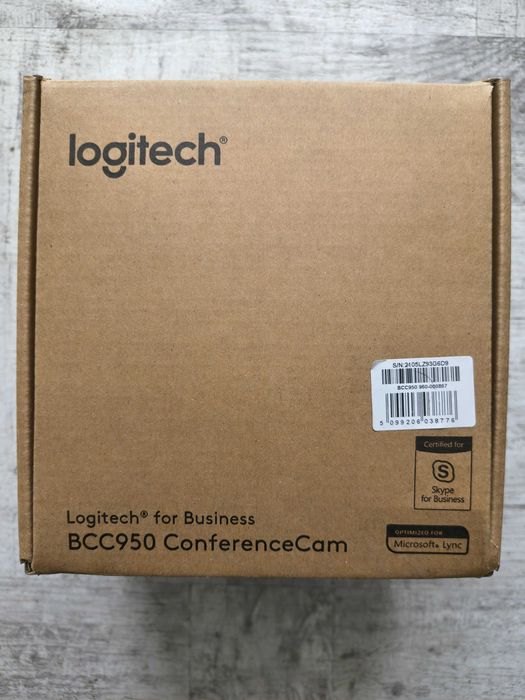 Logitech BCC950 webcam full HD conferință USB telecomandă. Full box!