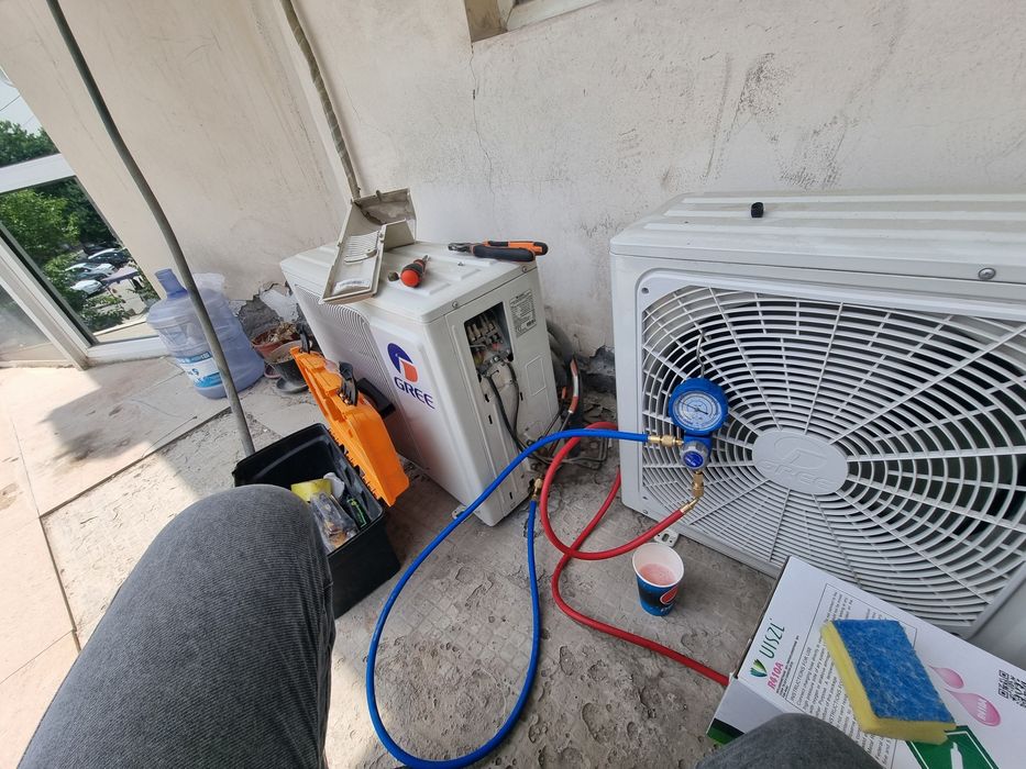 Услуги кандицанер кандисанир# установка кондицанир Заправка  фирён  Ре