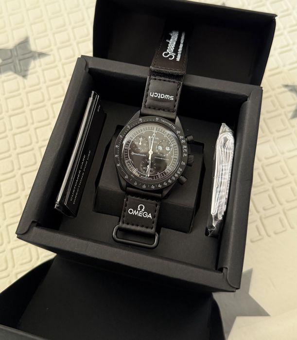 Omega Swatch Mission to the Moonphase