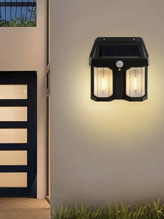 Lampa solara de perete dubla CB 228 HA