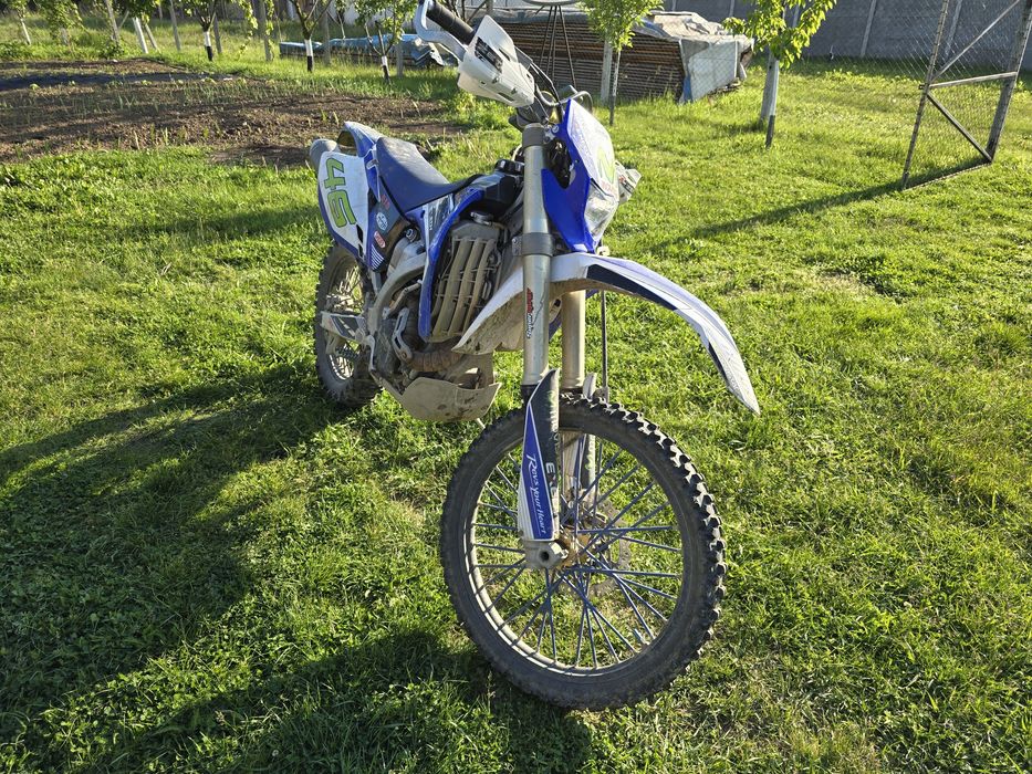 Yamaha WR 450F, din 2008 cu acte pentru inmatriculare si multe optiuni si accesorii incluse in pret