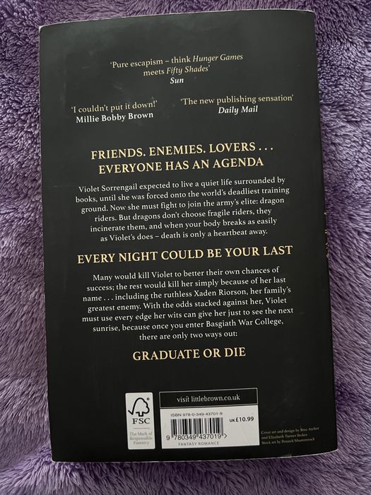 Fourth wing книга