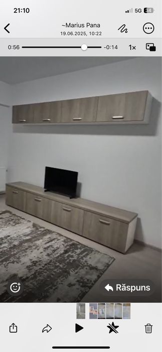 Mobilă living NOU, 2 corpuri L 2,60 m