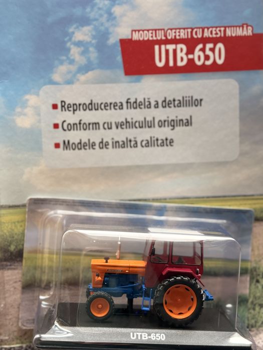 Macheta Tractoare de legenda UTB-650