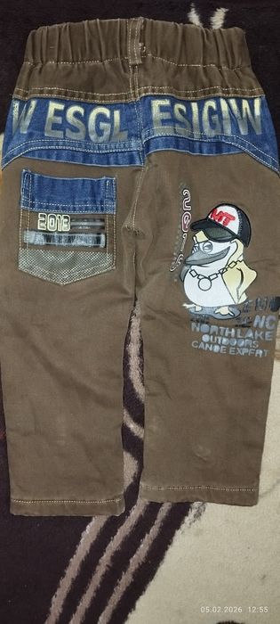 Продам детские теплые джинсы на зиму