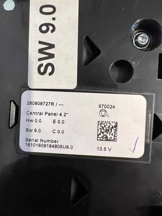 Consola radio Renault Megane 4
