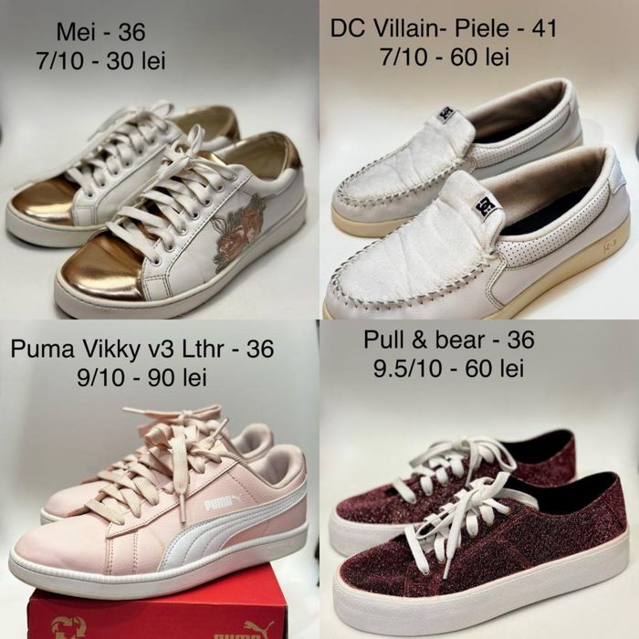 Papuci / tenisi 36 si 42 diverse modele