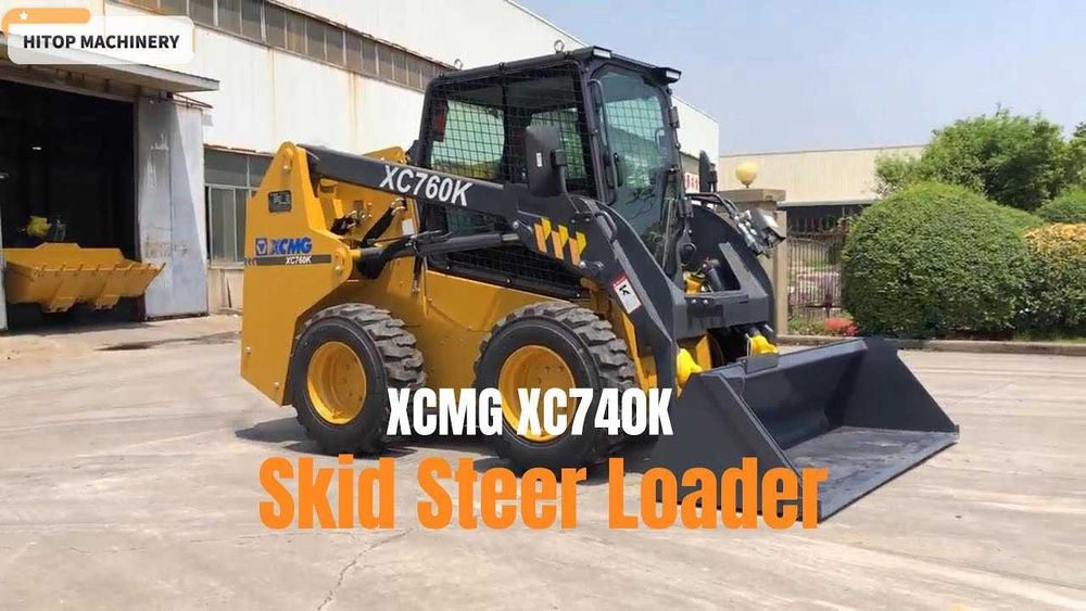Мини-погрузчик XCMG  XC760K   Объем ковша: 0,6 м³