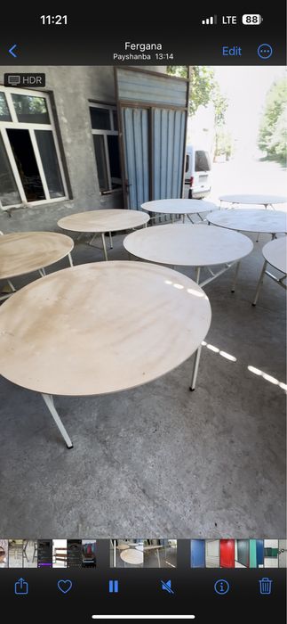 Toyxonalar uchun  temir stol stullar