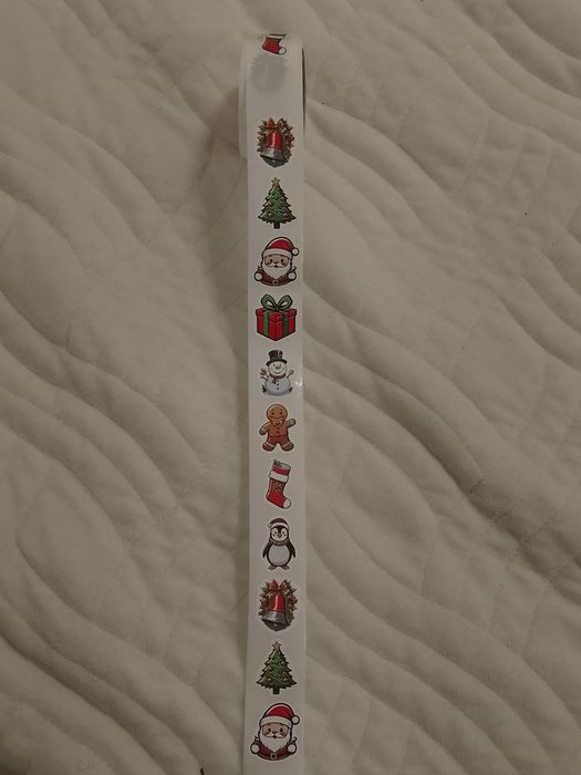 новогодние наклейки