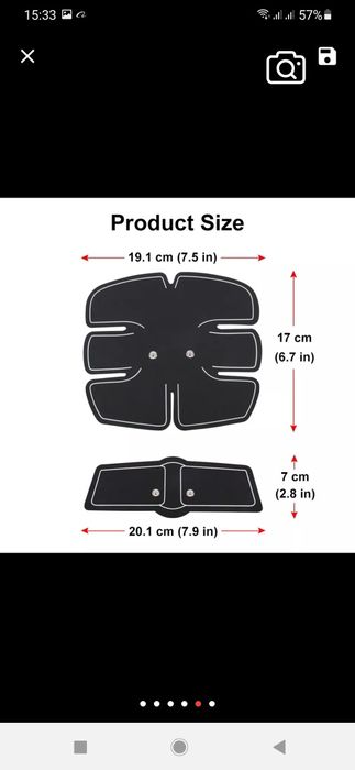 ЕMS фитнес мускулен стимулация унисекс