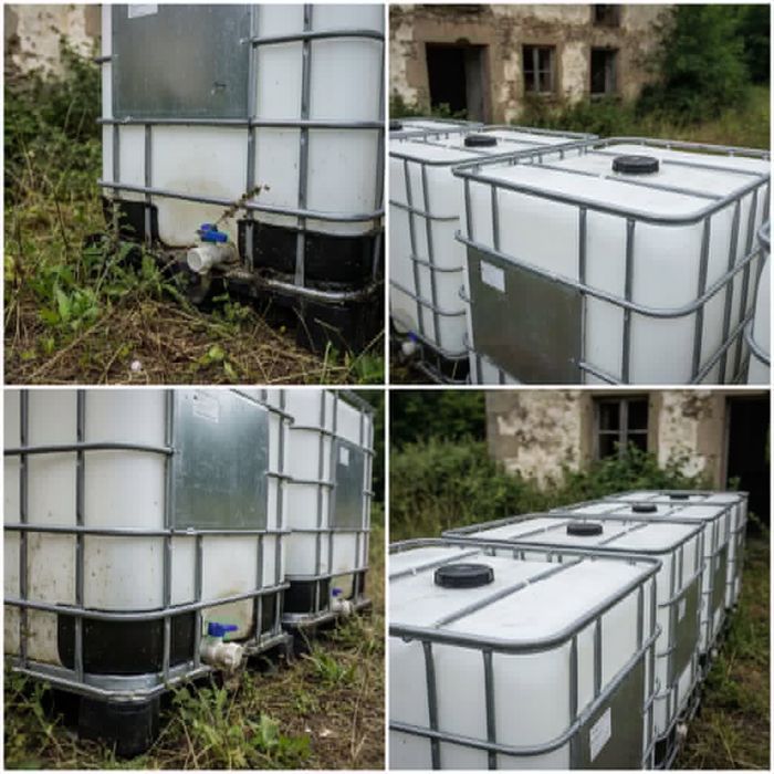 Продавам 1000-литрови бидони