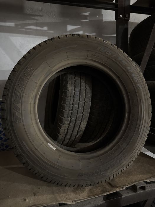 Комплект летних шин б/у Тигар 195/75/16