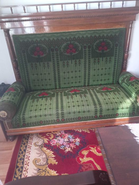 Canapea/banchetă vintage din lemn masiv - 3000 lei - Sântana, Arad