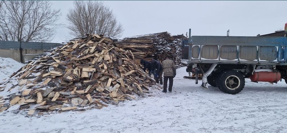 Дрова Сухие Пиленный горбыль