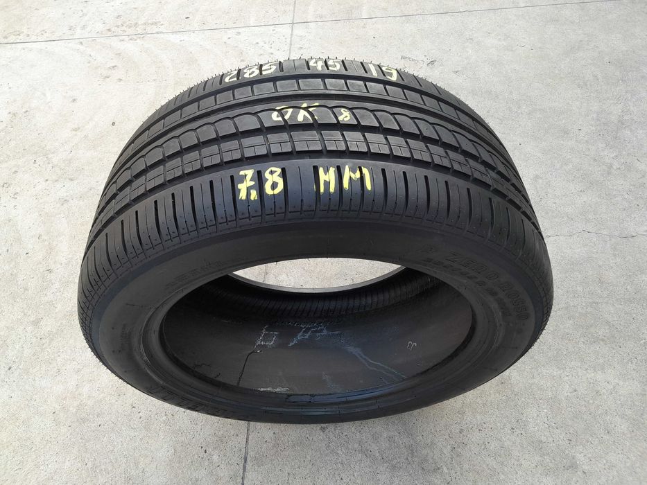 O anvelopa vara 285 45 19 pirelli p zero rosso profil de 7,8 mm