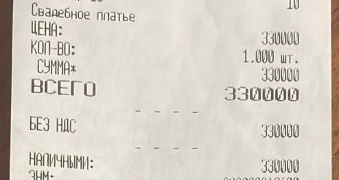 Свадебное платье