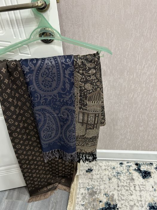 Шарфы жен  теплые