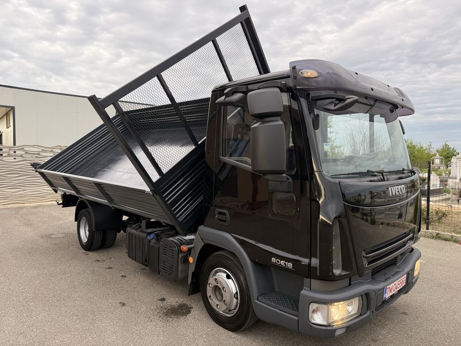 Iveco Eurocargo 180cp Basculabil trilateral Euro 5