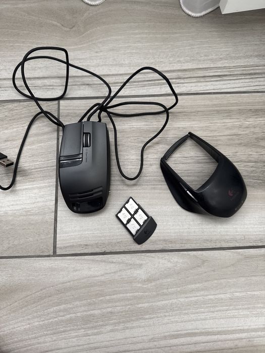 Logitech G9 Laser Mouse - Ediție Legendară / Modular / Stare Bună Aiud ...