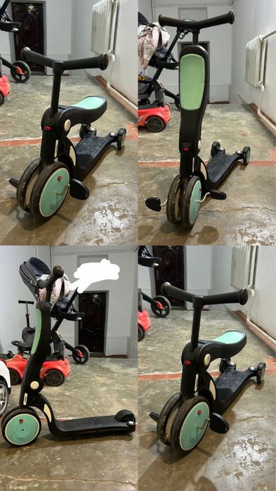 Детский электромашина и самокат