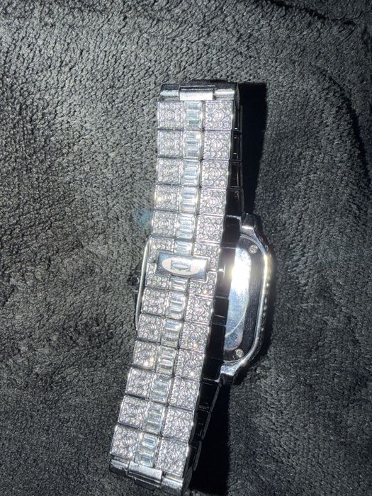 Iced out cartier