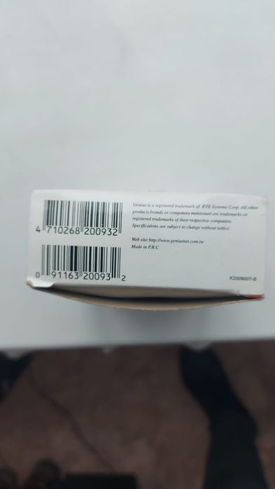 Редкая ретро-мышь Genius EasyMouse Serial (90-е) — в оригинальной коро