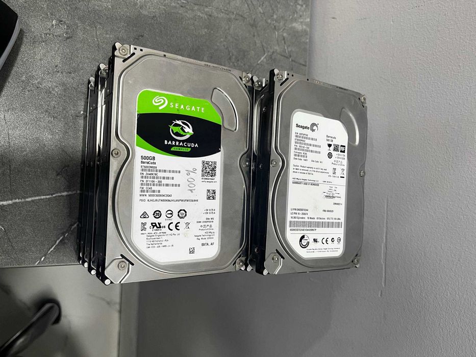 HDD 500Gb В Количестве 11 Штук Здоровье 100%