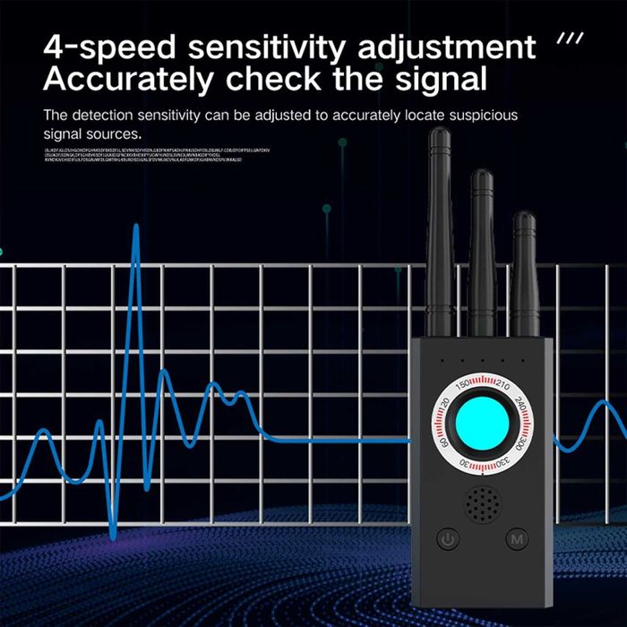 Детектор за скрити камери, GPS, микрофони Garsen Т16