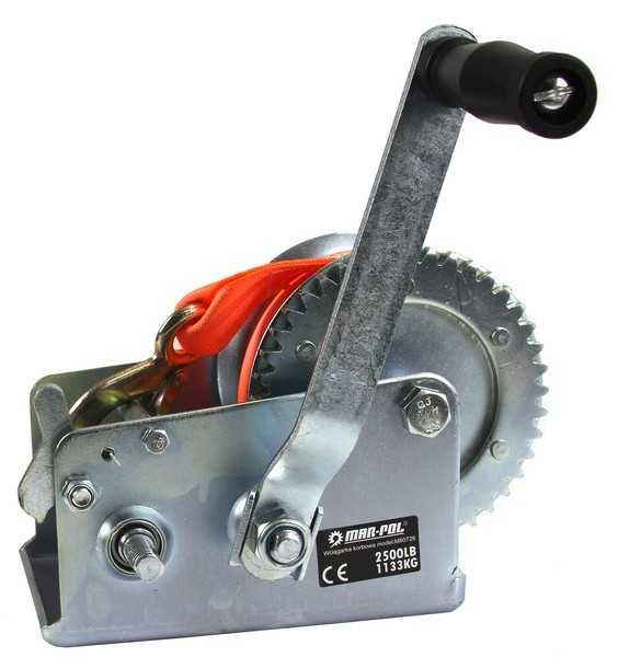 Ръчна лебедка с колан 1133кг Mar-Pol