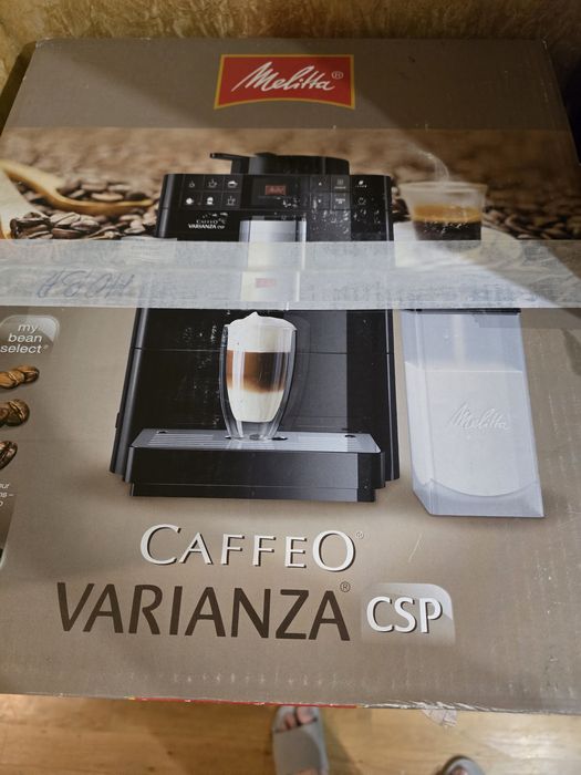 НОВ!!! Кафеавтомат Melitta Caffeo Varianza CSP (f58/0-100) 15 Bar Неръждаема стомана