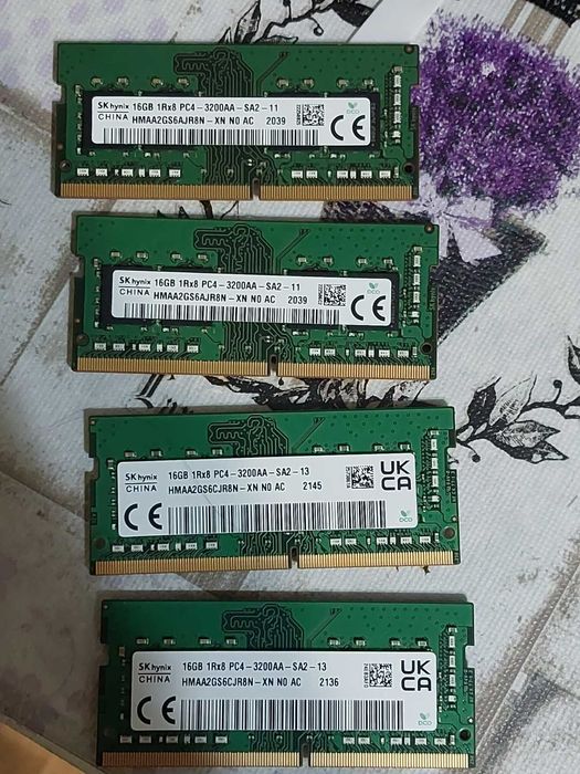 32GB 3200Mhz DDR4 SODIMM CL22 - RAM памет