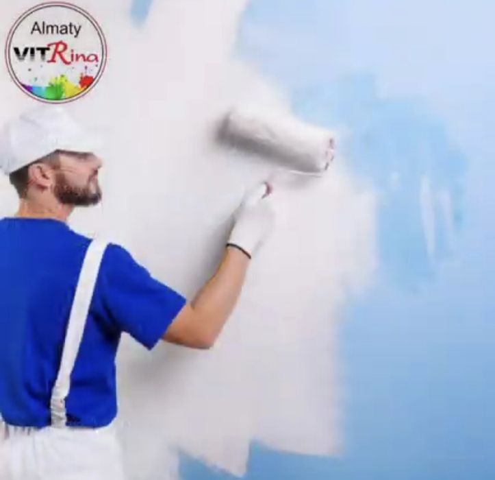 Аппаратная покраска пола, потолков, фасадов, навесов, промышленных объ