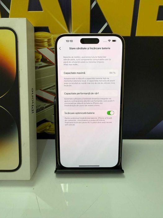 iPhone 14 Pro Max 128Gg Gold AGP Amanet Cod 3711