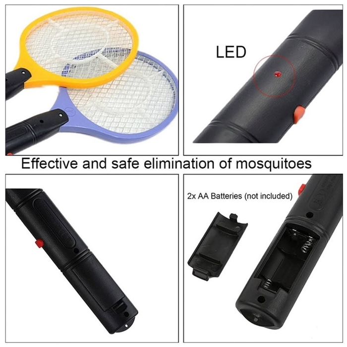 STOP CHIVIN Электрон ракетка Мухобойка ракетка электрическая от насеко