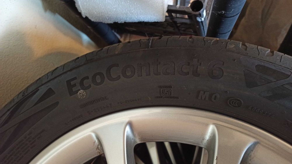 Jante (+ cauciucuri vara) Mercedes A180 originale 205/55/17