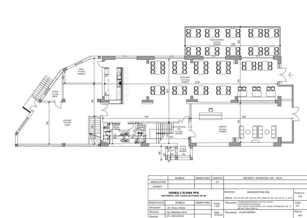 Hotel de vanzare/inchiriere Horezu