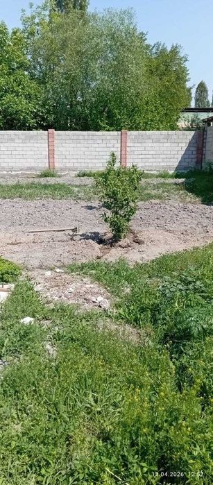 Ер участка сотилади.   Уй жой куриш учун кулай локация