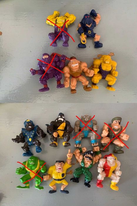 Разбойници Monster Wrestlers in my Pocket MWIMP