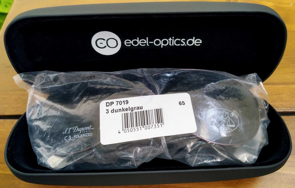 S.T.Dupont - Слънчеви очила-Поляризация, Кат. 3, 100% UV защита! НОВИ!