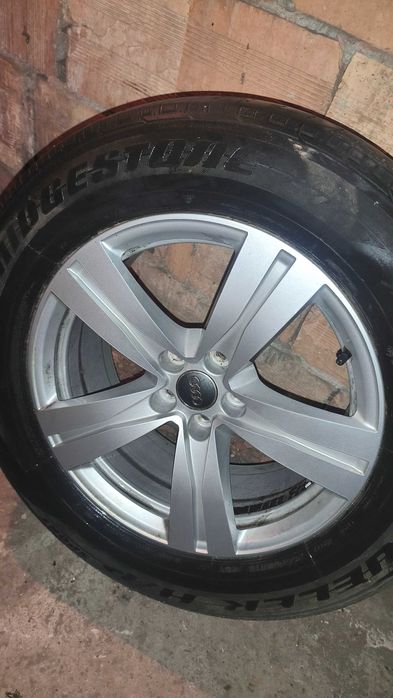 Оригинални Джанти 18" за Audi Q7 4M (5x112) с Летни гуми Bridgestone Dueler