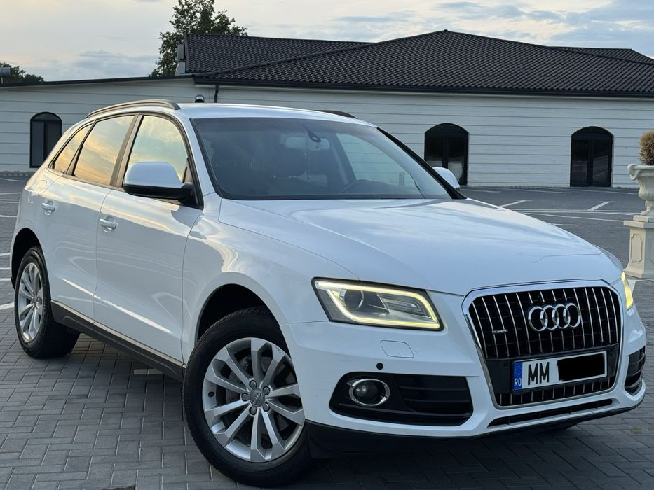 Audi q5 - 2013 - facelift - automat - alb perlat - full led - km reali - fara daune